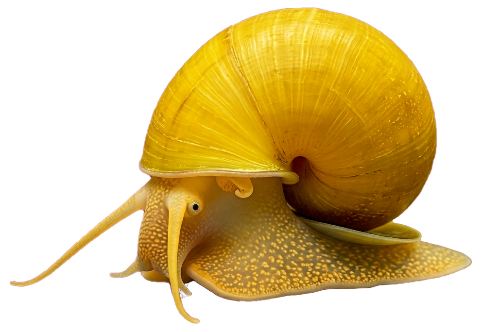 Pomacea diffusa specimen — 360° holographic scan